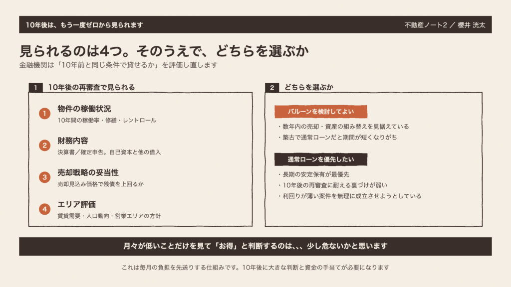 図2　見られるのは4つ。そのうえで、どちらを選ぶか